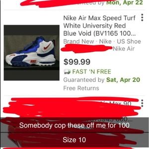 Nike turf airmax